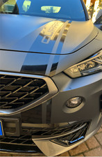 Adesivo sticker Cofano Cupra FORMENTOR LEON BORN ATECA - NERO OPACO O LUCIDO