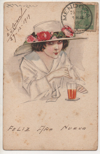 Mauzan cartolina della serie - mauzan,