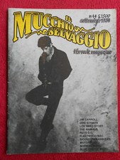 Rivista MUCCHIO SELVAGGIO 44/1981 Lou Reed Jim Carroll Fleetwood Mac ** No cd