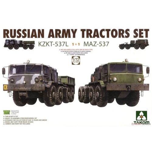 Set trattori takom 5003 - set, 1/72