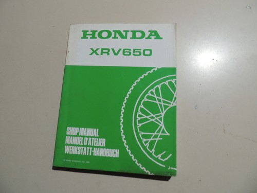 Manuale officina honda - honda, xrv650