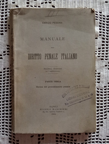 Manuale del diritto penale - diritto,