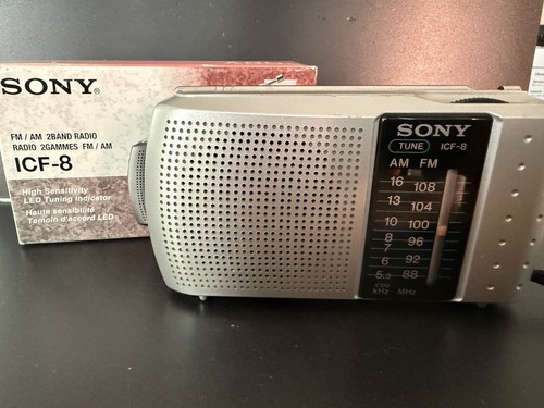 Radio sony icf vintage fm - radio,