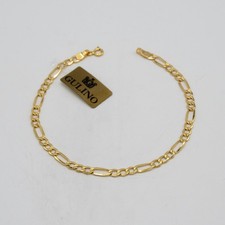 Bracciale uomo in oro giallo