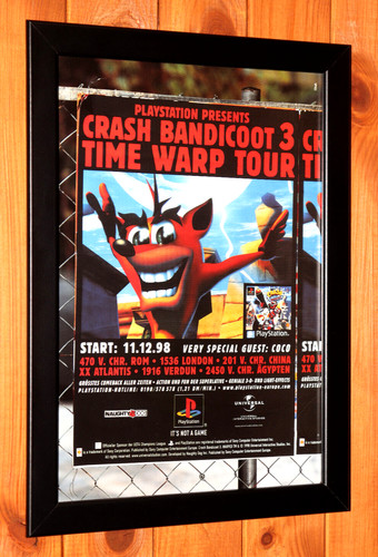 1998 crash bandicoot - crash, warped
