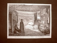 In Asia in 1863 Interior of