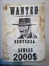 buono brutto cattivo wanted poster Lee Van Cleef Sentenza sergio leone western