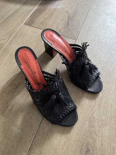 Santoni mules donna nero - nero, 38