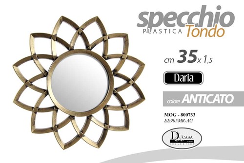 Specchio parete girasole - specchio,