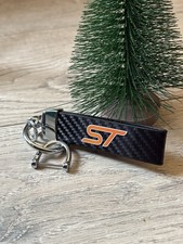 Portachiavi stile pelle fibra