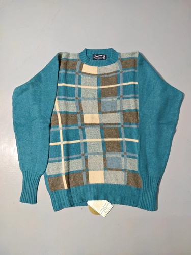 Drumohr pure cashmere plaid - pure,