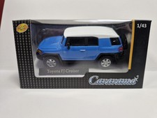 Cararama Toyota FJ Cruiser pressofuso 1:43 come nuovo confezione originale blu