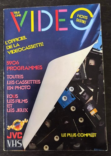 Rare vhs video - vhs, catalog