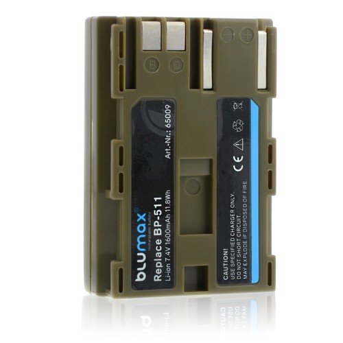 Batteria blumax 511 bp - bp-511, bp-508