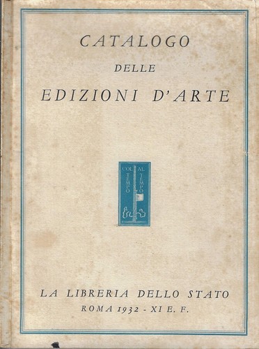 Catalogo delle edizioni