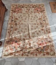 TAPPETO ARAZZO AUBUSSON 194 X 133 Cm Vintage.