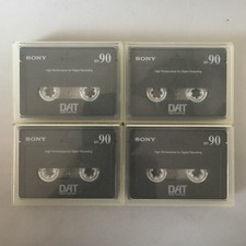 4x Nastro audio digitale Sony