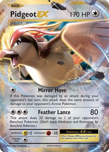 Pidgeot 108 pokemon - -,