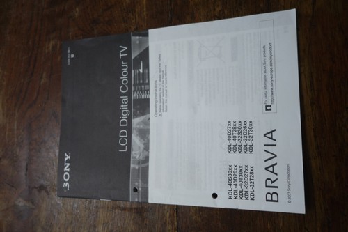 Sony bravia lcd - sony,