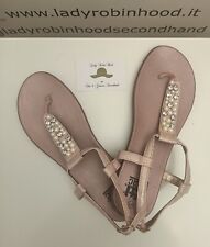 SANDALI INFRADITO GIOIELLO PELLE "Xti" NUOVI n°41