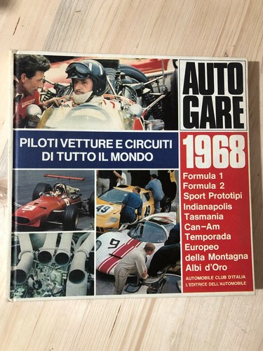 Libro auto gare 1968 - libro,