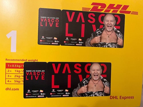 Biglietti vasco rossi - rossi,