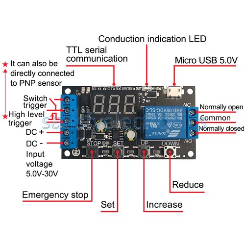 1pcs 12v 24v digitale - dc,