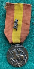 Medaglia Con Spilla Franco Guerra Civile Spagnola España Volontari CTV 1936