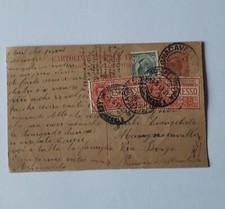 CARTOLINA POSTALE DEL REGNO - MILL. 18? - ESPRESSO