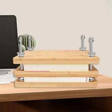 Pressa per libri in legno