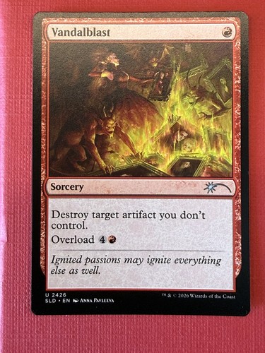 Mtg secret lair goblin storm - mtg,