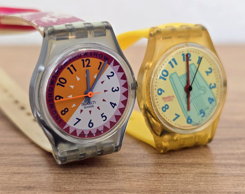 Swatch vintage 1992 lady - 2x,