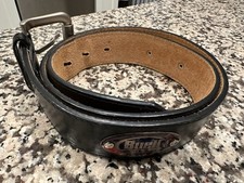 Cintura in pelle per moto