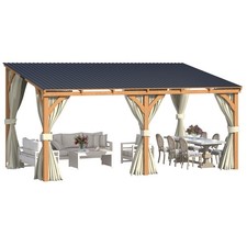 Outdoor Wooden Pergola Gazebo