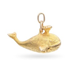 Vintage 9k Yellow Gold Moby