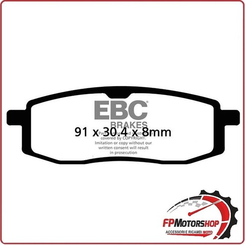 Pastiglie freno moto ebc - freno,