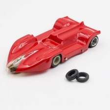 6 Gomme Anteriori Racing per Slot Car UNICAR 1:24