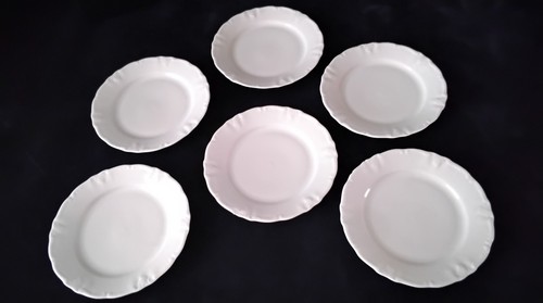 Assiettes pain en - 6, à