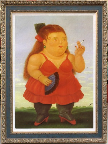 Fernando botero donna grassa - fernando,