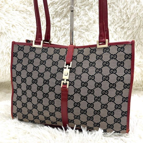 Gucci jackie tote - gg, tela