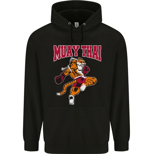 Felpa uomo muay thai tiger - felpa,