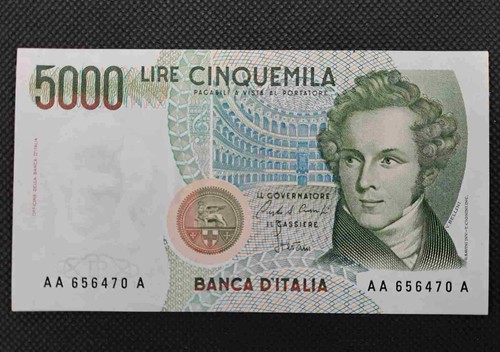 1985 banconota italia - banconota,