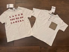 Zara Boys New T Shirts 3-4