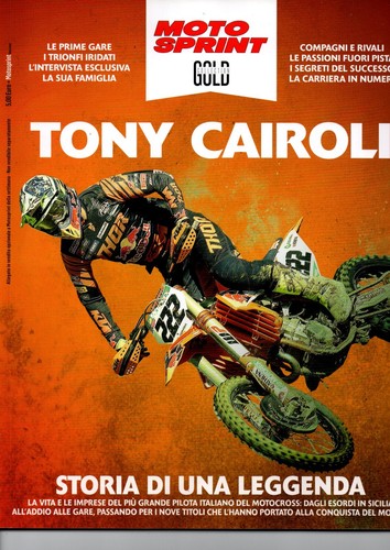 Motosprint gold 2021 tony - gold, 6/2021