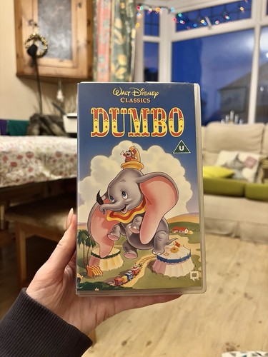 Dumbo classic vhs black - dumbo,