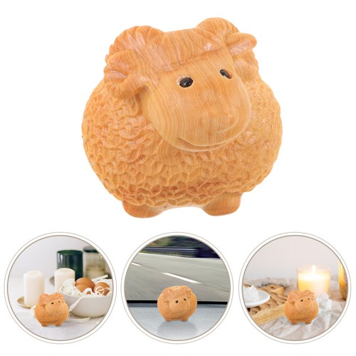 Ornamento pecora in - , legno