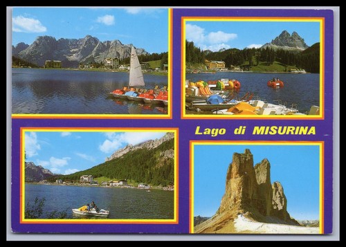 Cartolina dolomiti lago di - dolomiti,