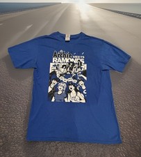 Archie Meets RAMONES camicia media Johnny Joey Tommy Dee Dee NYC punk rock nuova