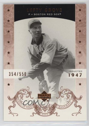 2005 upper deck hall fame - deck,