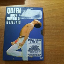 QUEEN Rock Montreal & Live Aid special edition 2 DVD set usato ma in ottime cond